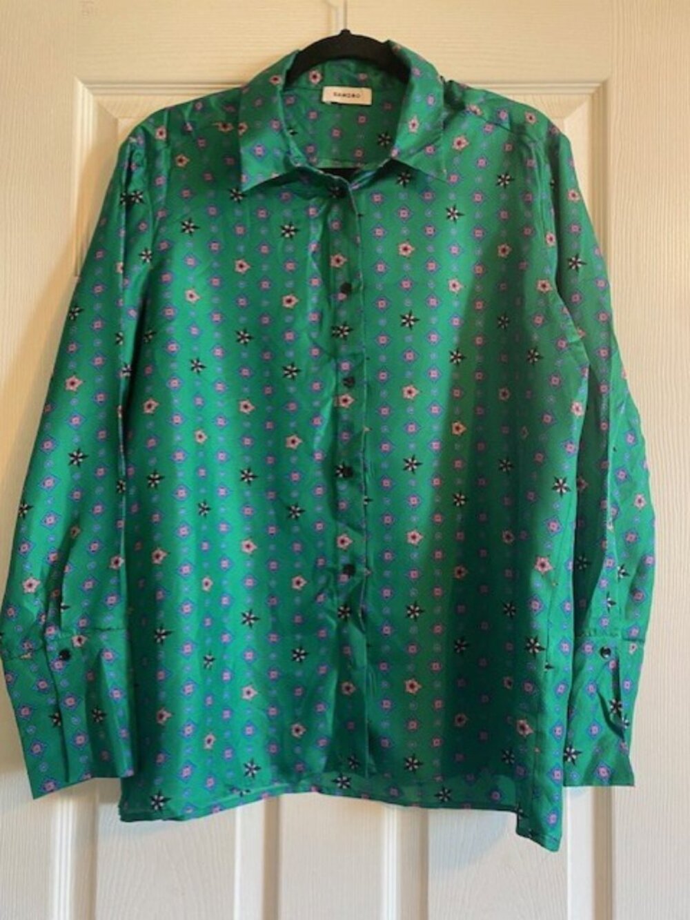 Sandro button down blouse